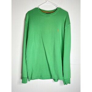 Polo Ralph Lauren Green Waffle 2x Thermal Long Sleeve